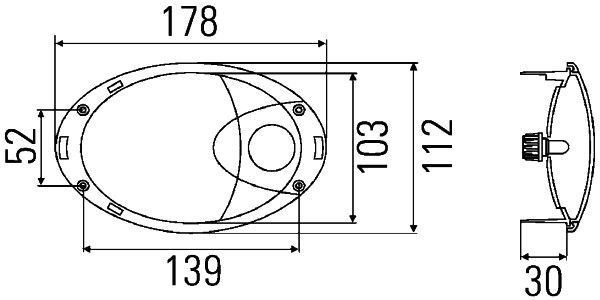 HELLA 2JA 009 294-001 Innenraumleuchte