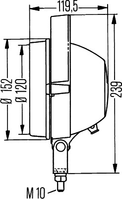 HELLA 1G3 005 760-001 Arbeitsscheinwerfer