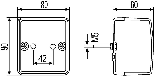 HELLA 2SA 996 012-091 Schlussleuchte