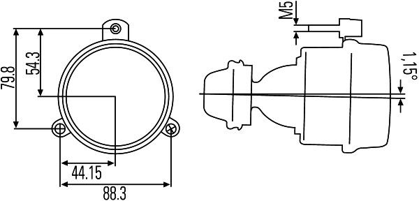 HELLA 1NL 007 186-047 Nebelscheinwerfer