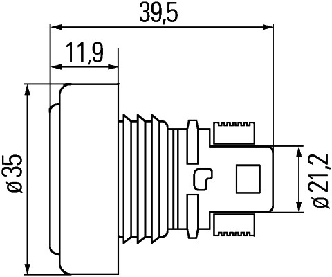 HELLA 2BM 340 825-211 Zusatzblinkleuchte