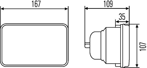 HELLA 1AB 003 177-001 Scheinwerfereinsatz