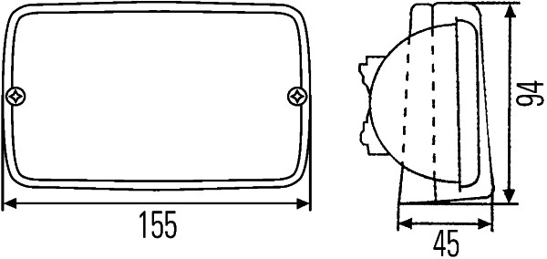 HELLA 1GA 996 082-001 Arbeitsscheinwerfer