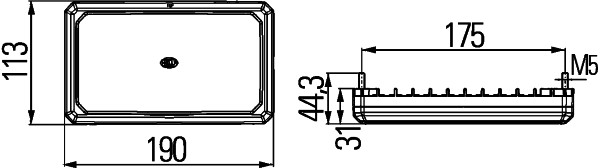 HELLA 1GD 996 193-071 Arbeitsscheinwerfer