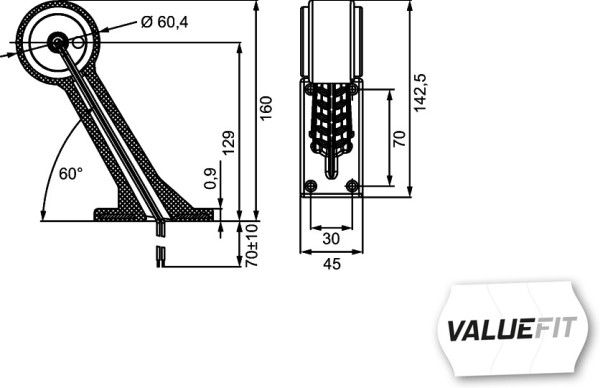 HELLA 2XS 357 004-031 Umrissleuchte